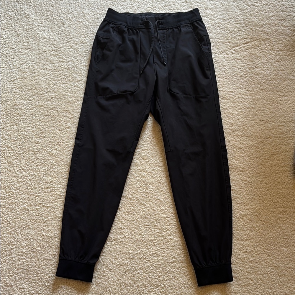 Lululemon Athletica ABC Black Jogger Sweatpants Size Small 31” Length